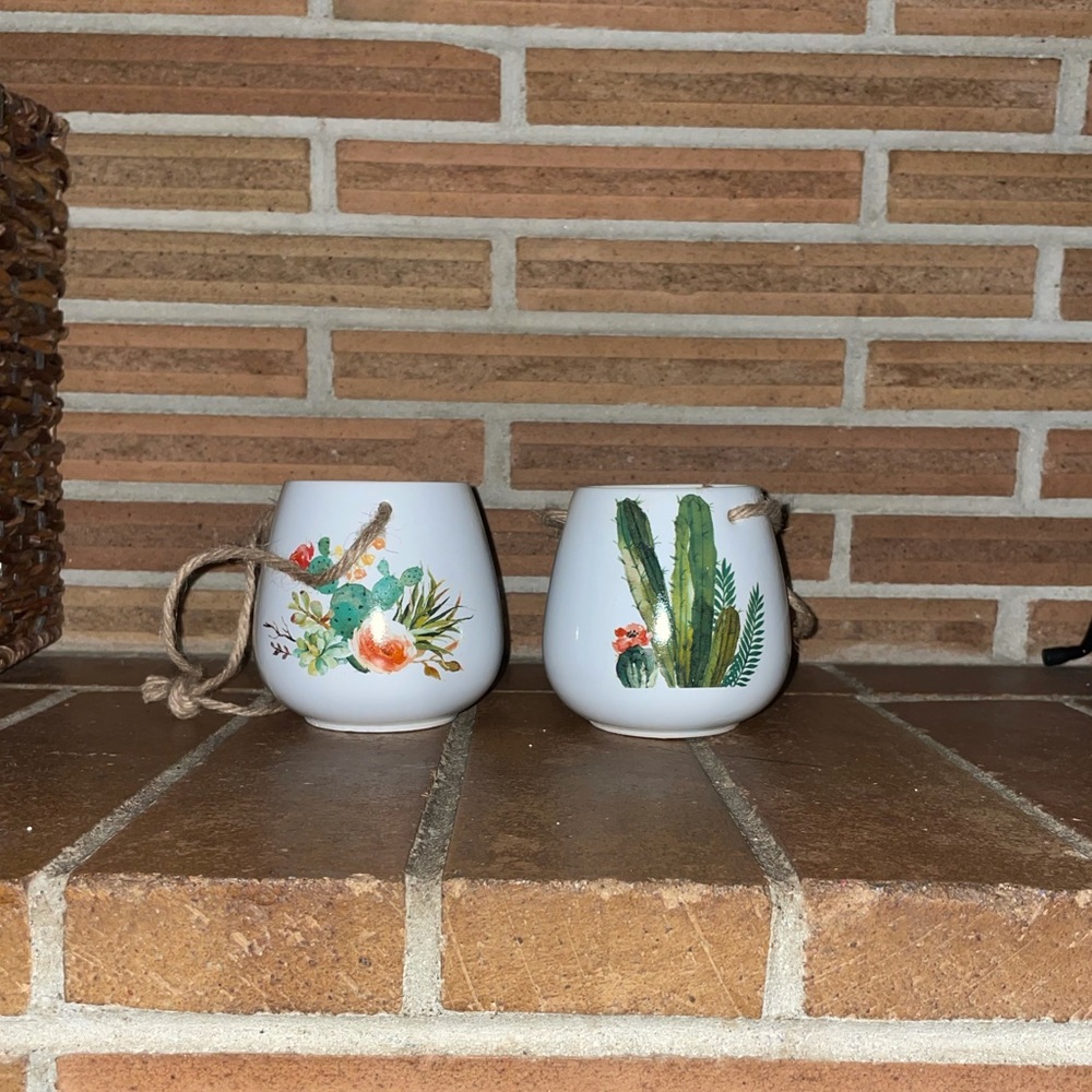 Cute hanging pots 🪴